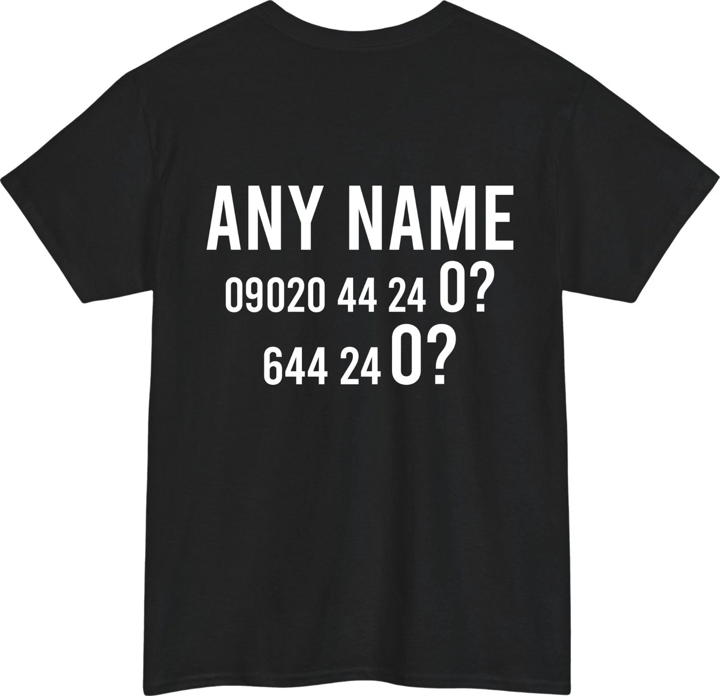 Personalised I'm A Celebrity Jungle T-Shirt Custom Name Number Fancy Dress Top