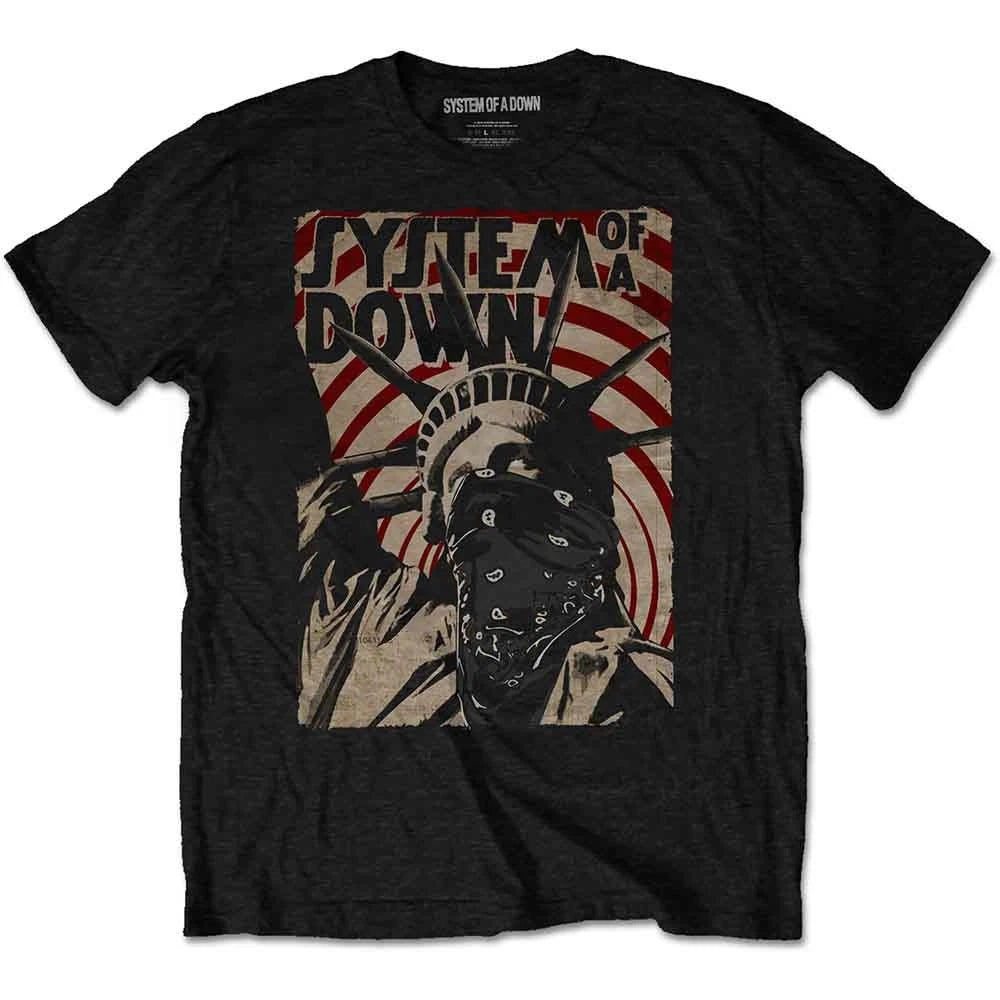 System Of A Down Liberty Bandit Licensed T-Shirt Men's
