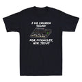 I Do Church Sound For Miracles Ask Jss Funny Christian Quote Retro Men's T-Shirt