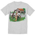 Farm Scene T-shirt Harvest Season Farm Farmer Farming Gifts T-shirts Mens