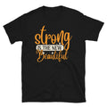 Strong Is Beautiful Novelty Gym Fitnes Workout TShirt