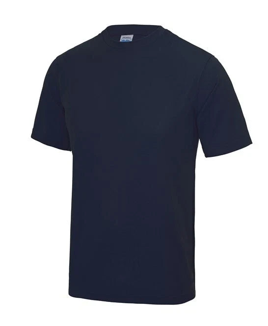 Personalised Custom Just Cool AWDis T-Shirt Text Logo Casual Gym Unisex JC001