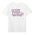 Hawk Tuah 24 Spit On That Thang Funny Quote Saying Gifts Retro Unisex T-Shirt