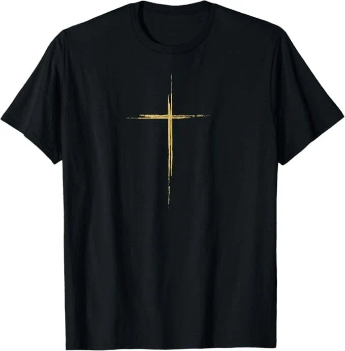 Christian Cross Gold Jesus 33andme T-Shirt