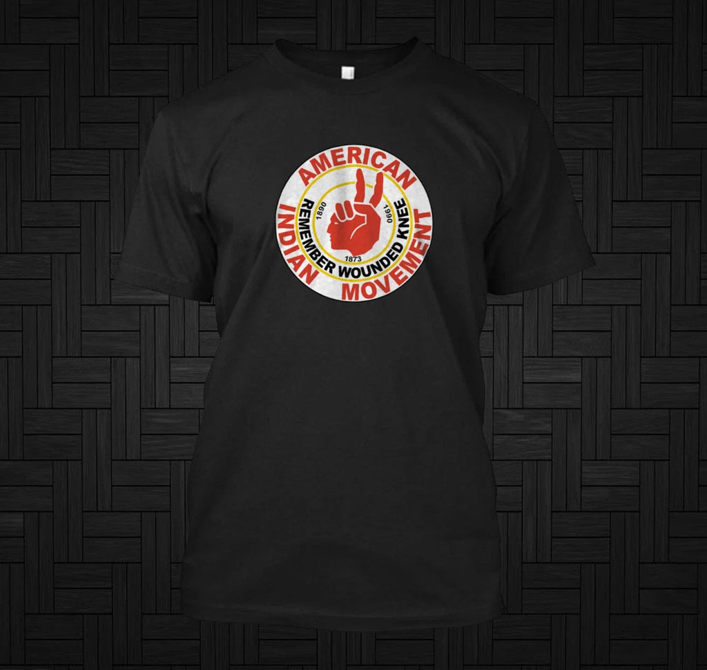 the american indian movement - Custom t-shirt tee