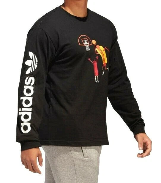 NEW MEN'S ADIDAS ORIGINALS  "NO KETCHUP " TREFOIL TEE SHIRT~SIZE XL  #GQ9001