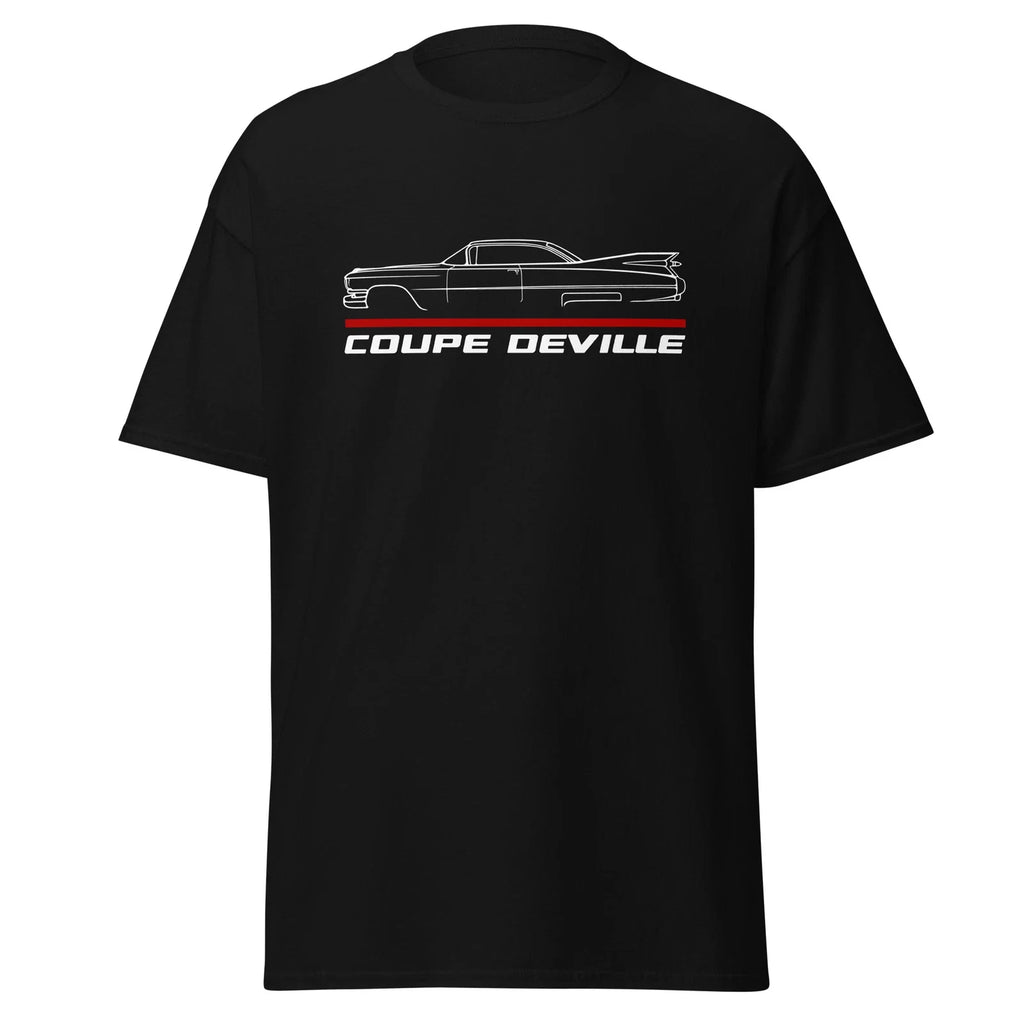 Premium T-Shirt For Cadillac Coupe Deville 1959 Car Enthusiast Birthday Gift