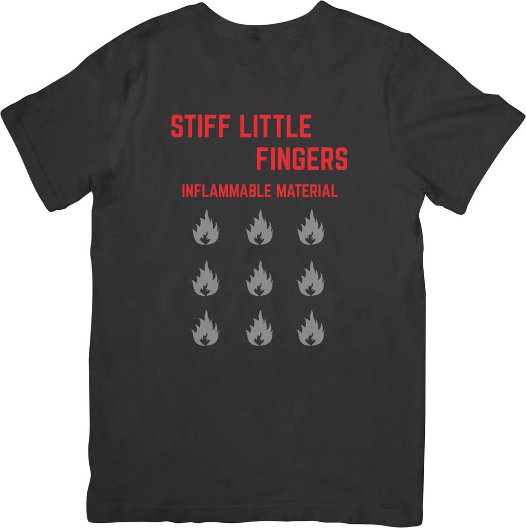 Stiff Little Fingers  Vintage Retro Fit for Men & Women Quality Cotton T-Shirts