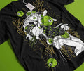 Gyro T-shirt Zeppeli Jojo's Bizarre Adventure Funny Anime Black Shirt All Size