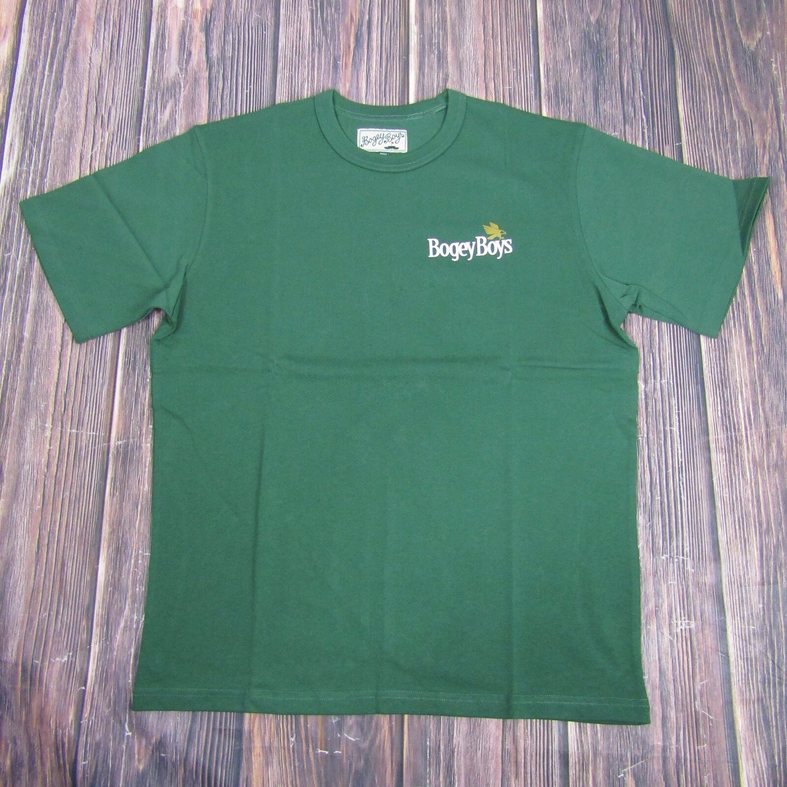Bogey Boys NEW Mens Medium Green Crewneck Tee T Shirt Golf Macklemore