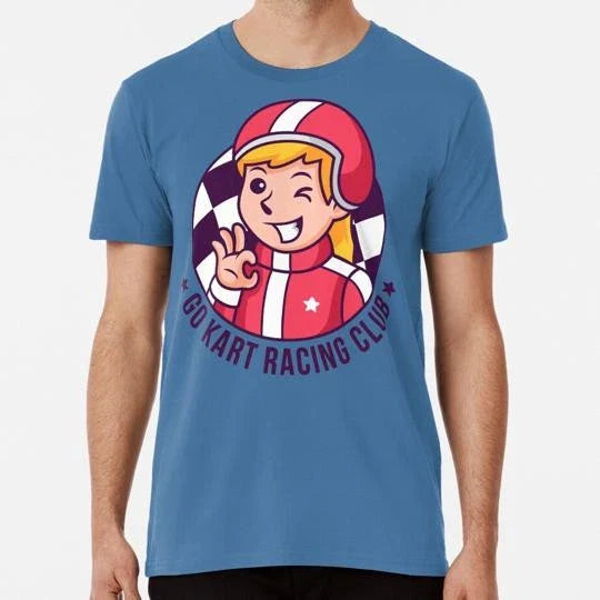 Go Kart Racing Club Kawaii Size S to 5XL Made in the USA T-Shirt