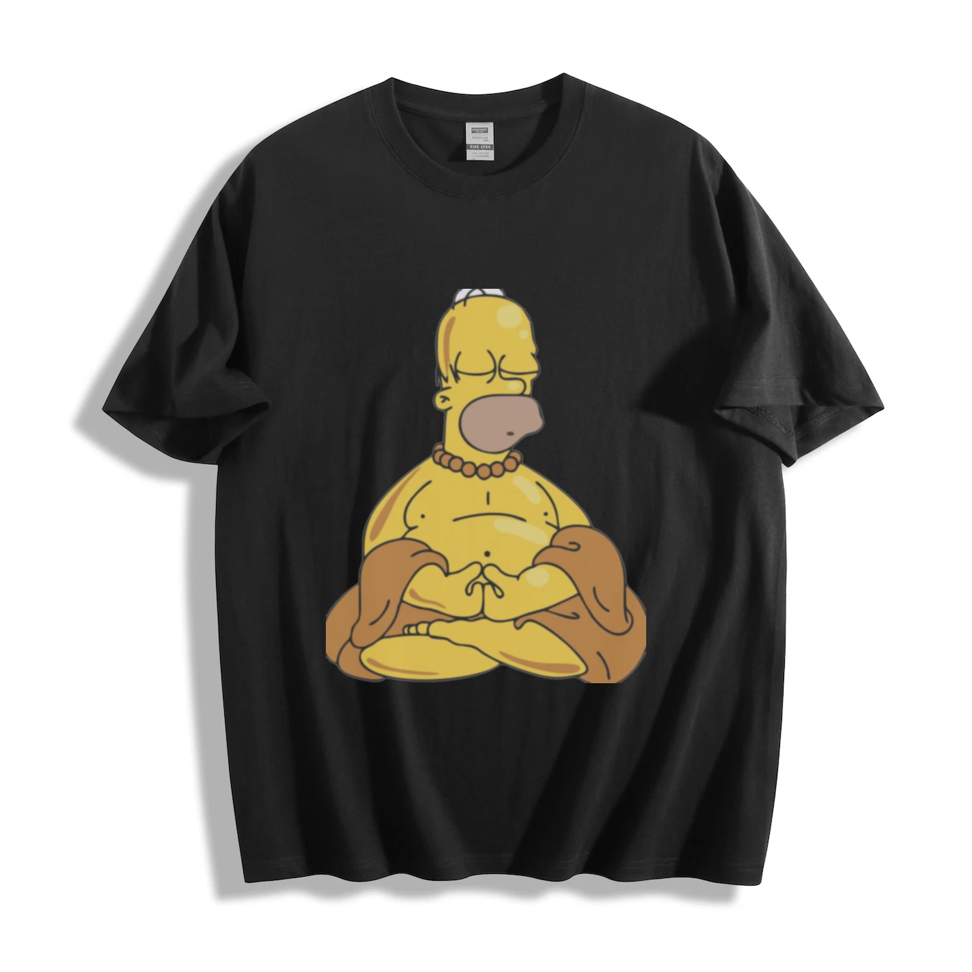 The Simpsons Homer Meditating Graphic T-Shirt