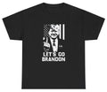 Lets Go Brandon T Shirt Sarcastic Trump Middle Finger Political Meme Humor  Tee