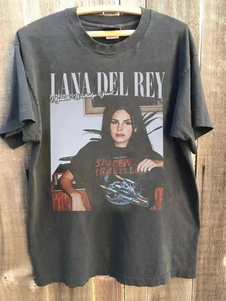 Lana Del Rey Music Lover Shirt, Lana Del Rey Charcoal Unisex Shirt