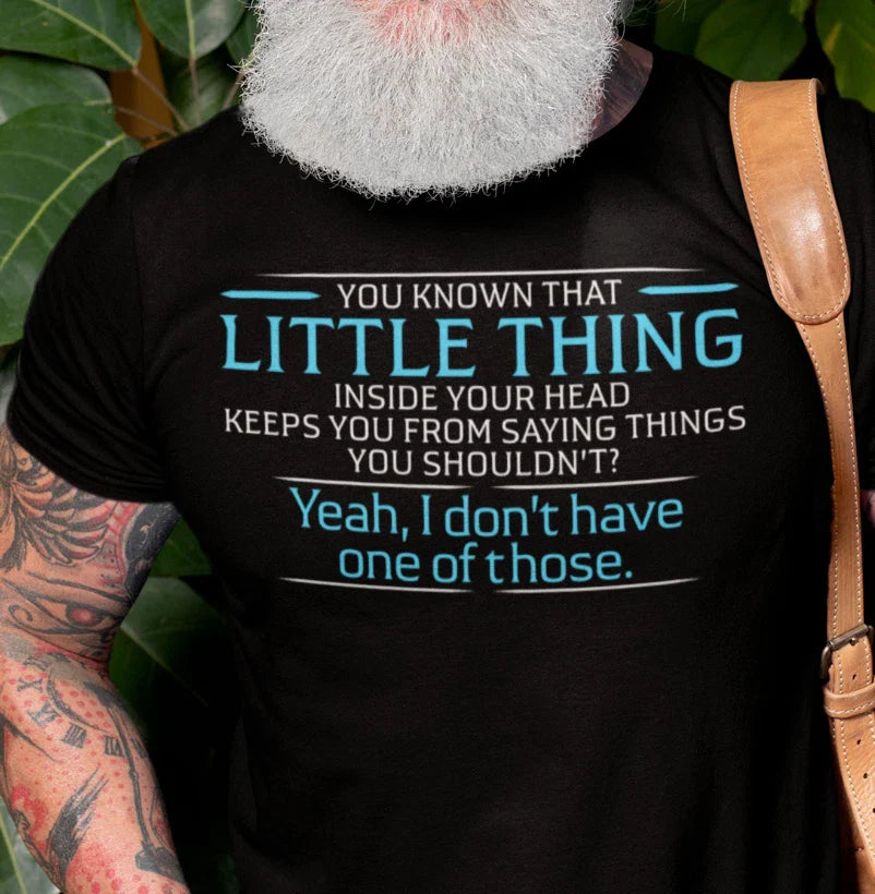 Mens Graphic Tees Irony  Slogan T-shirt Humor Sarcastic Funny T-shirt