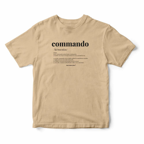 Armed Navy Forces Commando Royal Marines Definition of the Commando - T-Shirt
