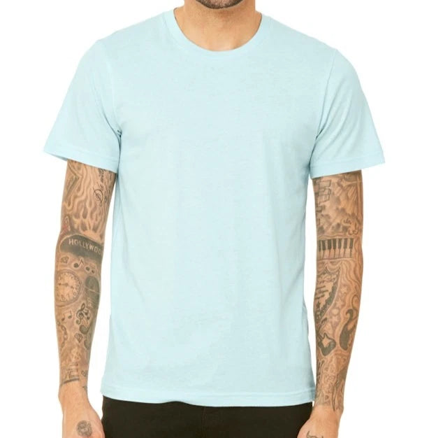 True Classic Classic Baby  Blue Crew Neck T-Shirt New