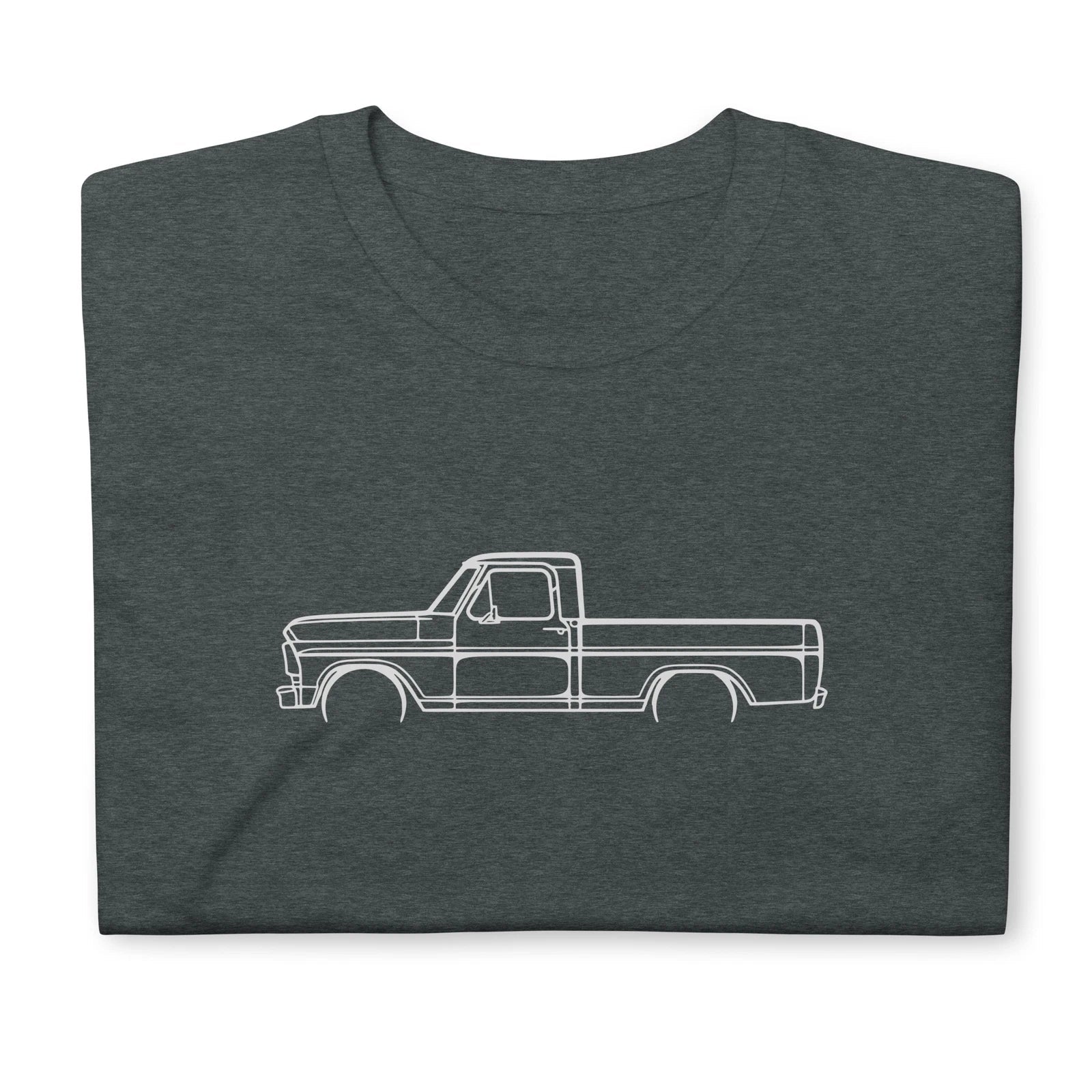 Softstyle T-Shirt For Ford F100 Pickup 1969 Car Owners Birthday Gift Tee Shirt