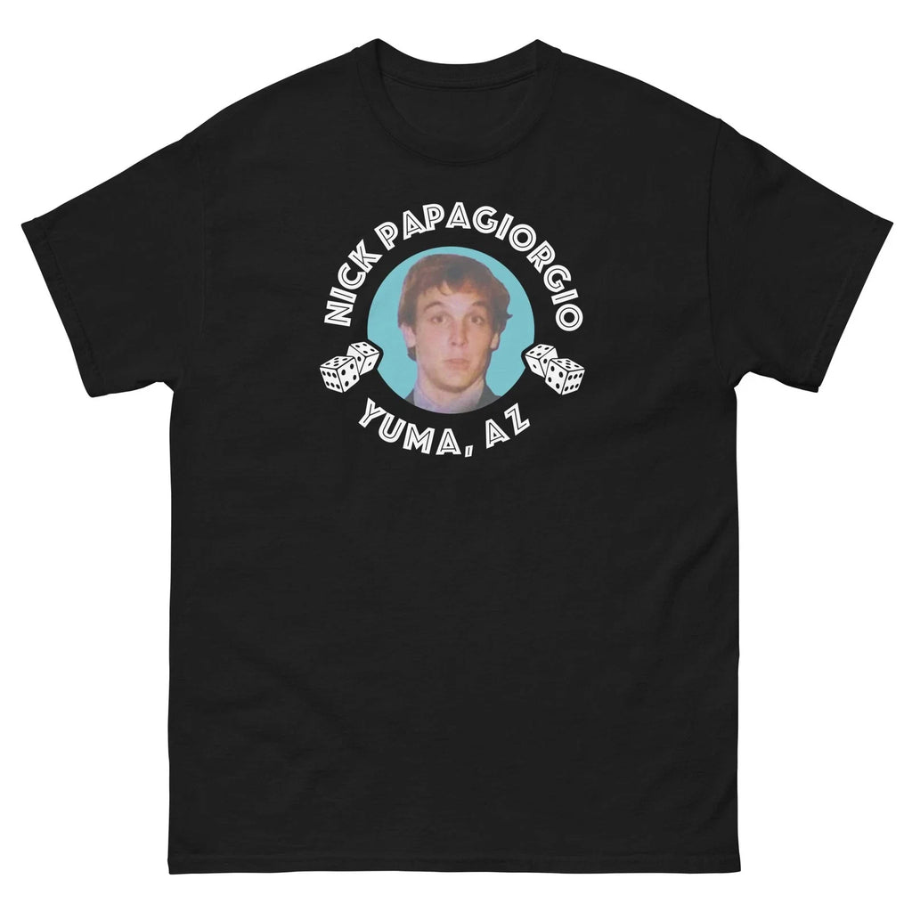 Nick Papagiorgio From Yuma Vegas Vacation Graphic T Shirt Unisex classic tee
