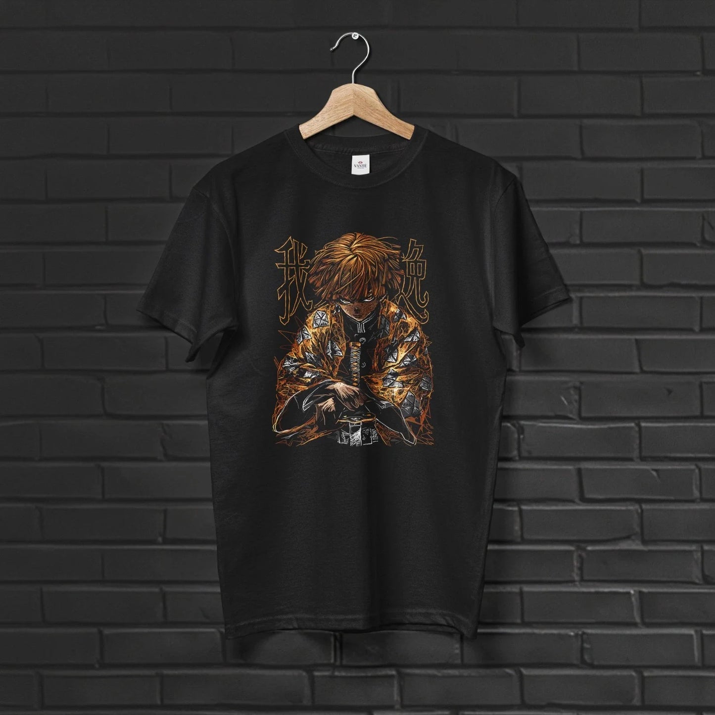 Zenitsu Agatsuma Anime T-Shirt Graphic Tee Unisex Fan Gift Top