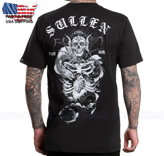 Sullen Art Collective 47 Leagues Premium SCM7221 Manga Corta T-Shirt para Hombre