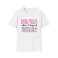 Places I Won't Be Going Today T-Shirt | Funny Sarcastic Quote