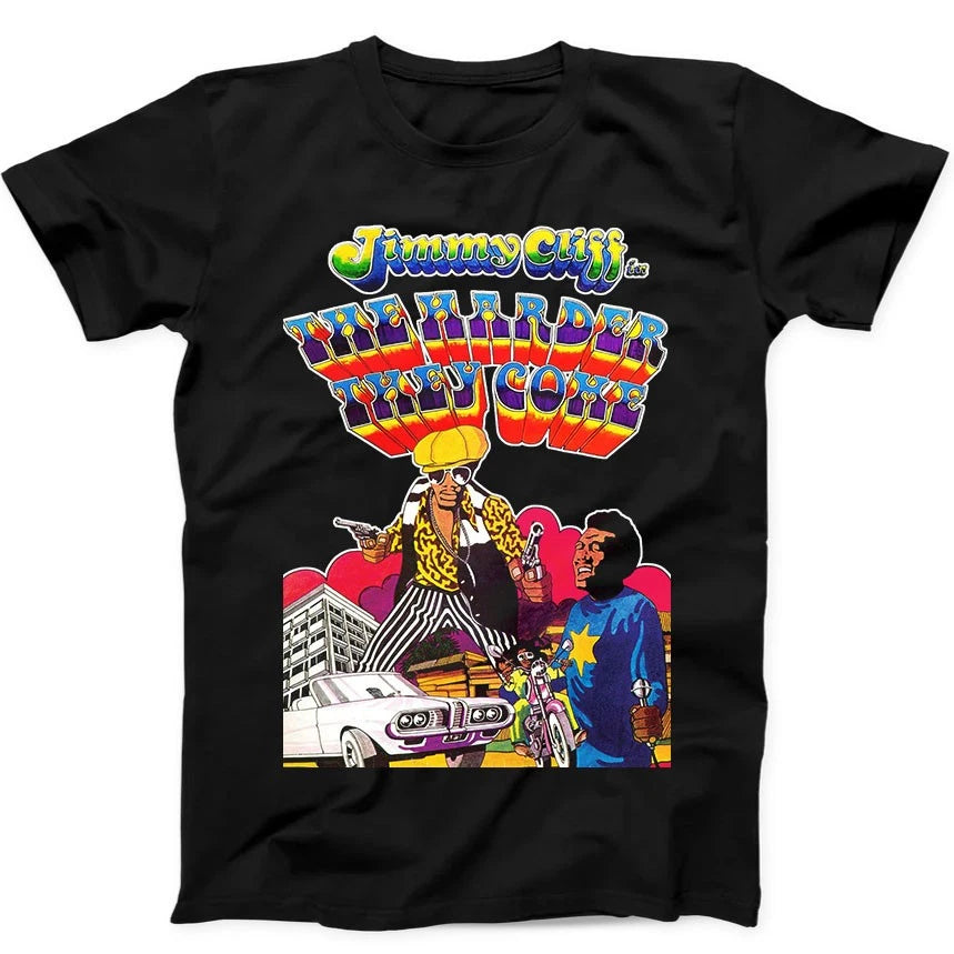 The Harder They Come Poster Jimmy Cliff Film Reggae T Shirt   14