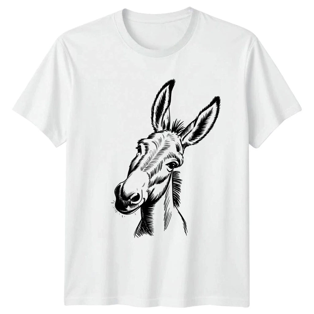 Donkey T-Shirt Farm Animal Gift For Him And Her