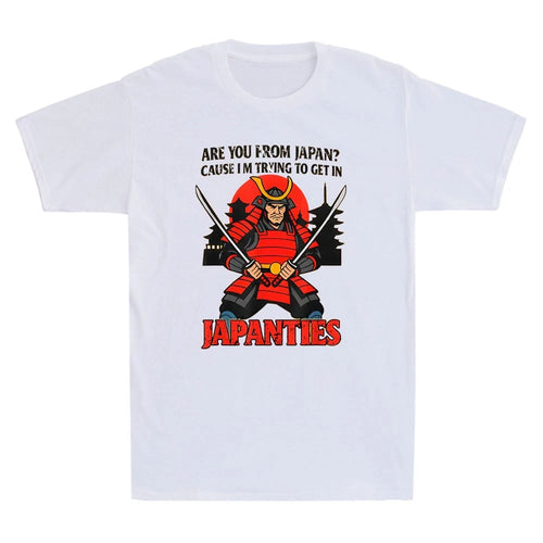 Are You From Japan Cause I'm Trying to Get in Japanties Vintage Men's T-Shirt