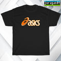 New Retro Asics T-Shirt Logo Many Colors Size S to 5XL Made in USA