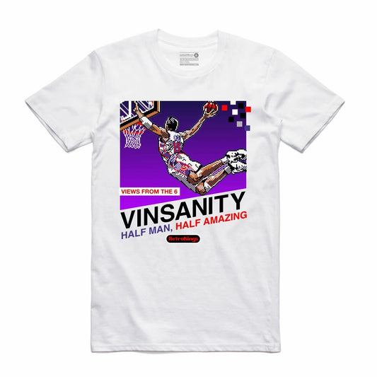 NEW Streetwear on Demand VINSANITY WHITE Tee Shirt SMALL-3XLARGE MADE IN USA