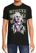 Beetlejuice Novelty T-Shirt Ghost With The Most Sz Medium M Horror Movie New NWT