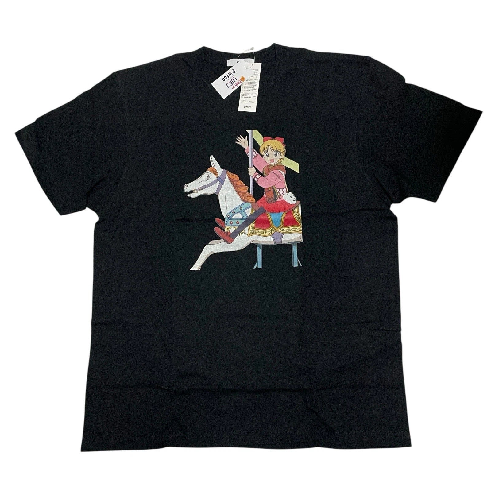 Rare Japanese Anime Hime-chan's Ribbon T-shirt Retro Magical Girl Kawaii Tee New