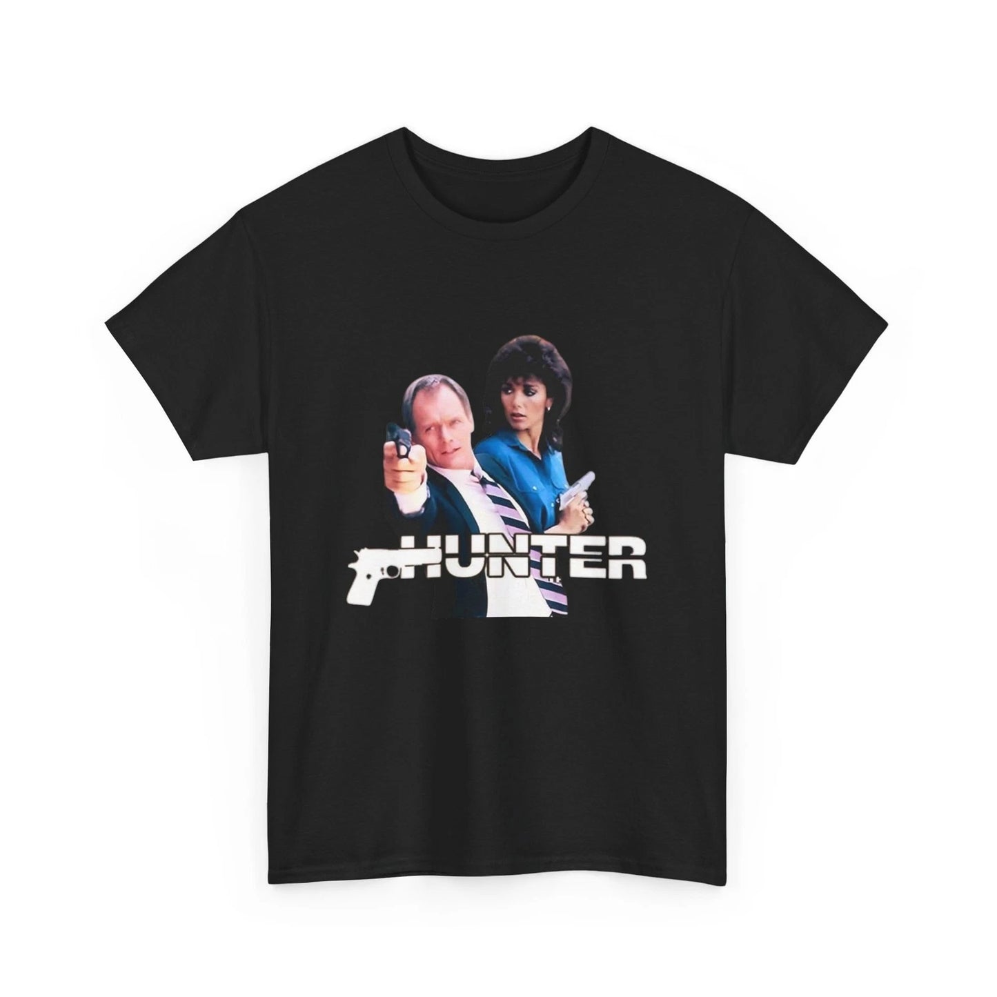 Hunter Detective Show Tee, Vintage Detective T-Shirt, Detective TV Series Tee
