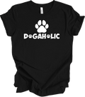 Dogaholic Definition T-Shirt Funny Dog Lover Gift Pet Parent Humorous Quote Tee