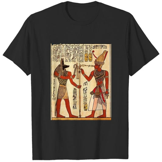 Ancient Egyptian Hieroglyphics Tee T-Shirt All Size S-5XL Gift For Fans