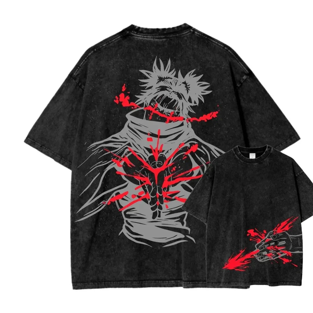 Vintage Jujutsu Kaisen CHOSO Anime T-Shirt Men's Graphic Tee Shirt