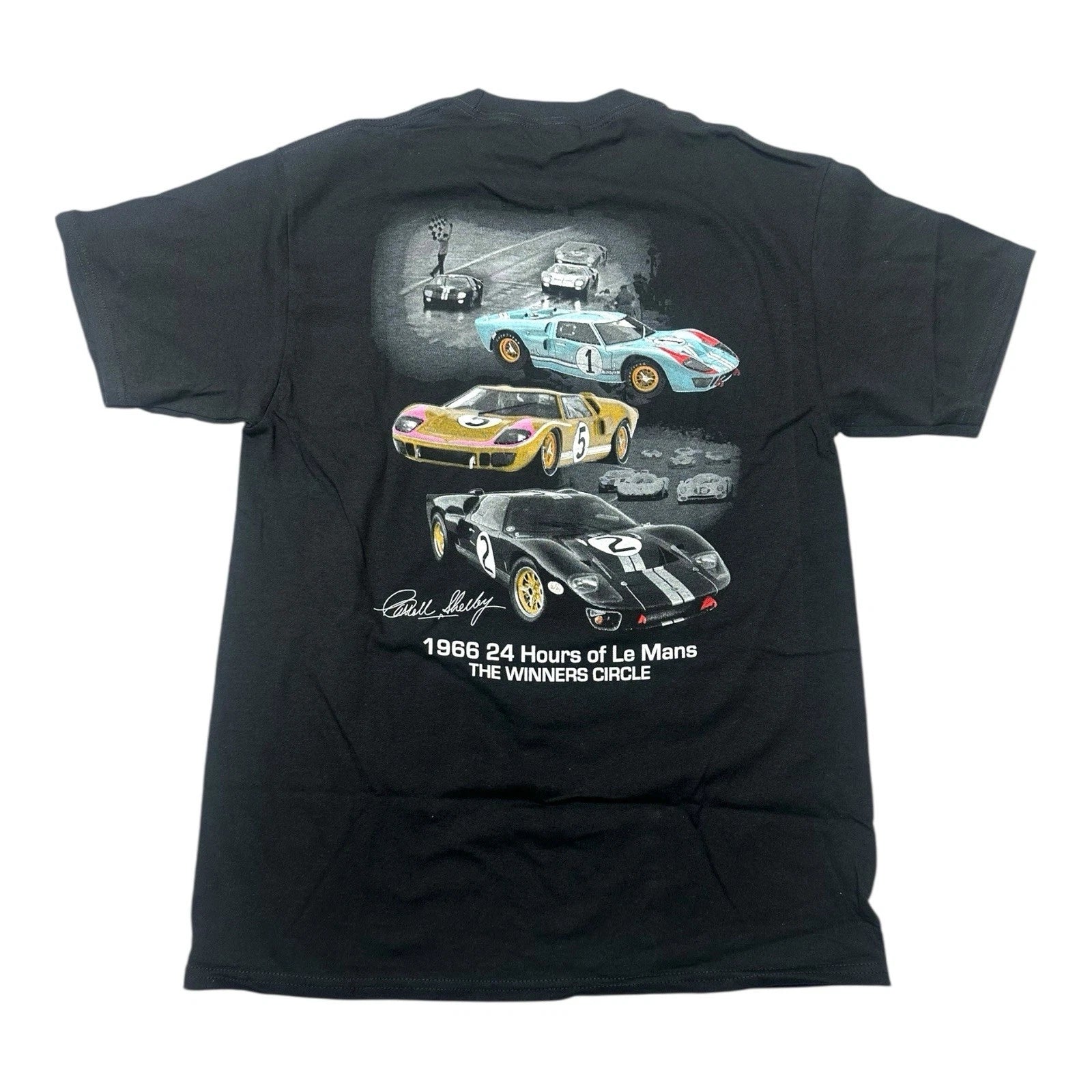 Ford Shelby GT40 Le Mans Black T-Shirt (Licensed)