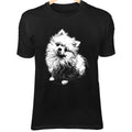 Pomeranian Dog Line Art - Cute Fluffy Cartoon, Kawaii Minimalist Illustration