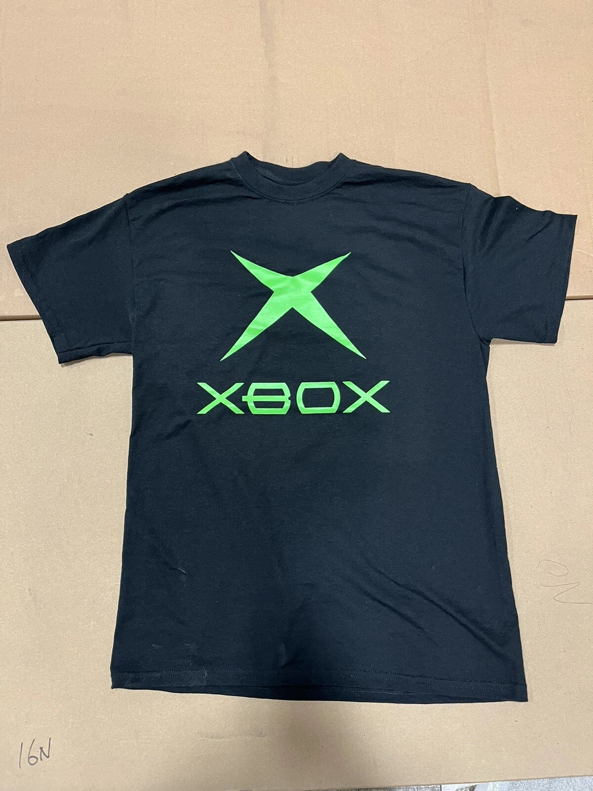 Xbox Original Classic Logo Black T Shirt Sizes S-XL