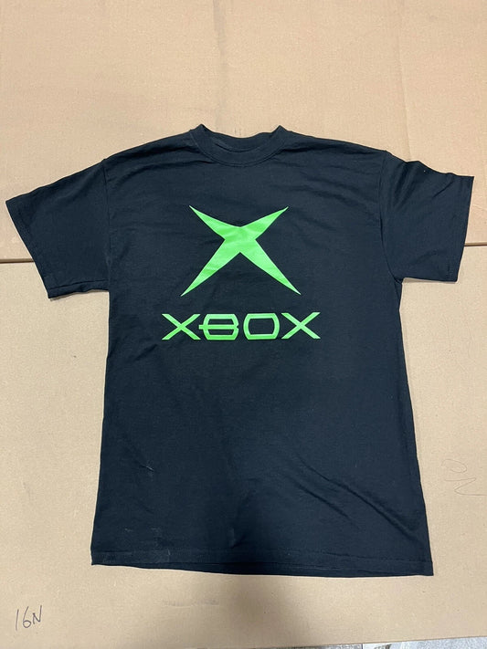 Xbox Original Classic Logo Black T Shirt Sizes S-XL