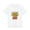 Joy Blob Cartoon Tee | kawaii minimal, thick outline