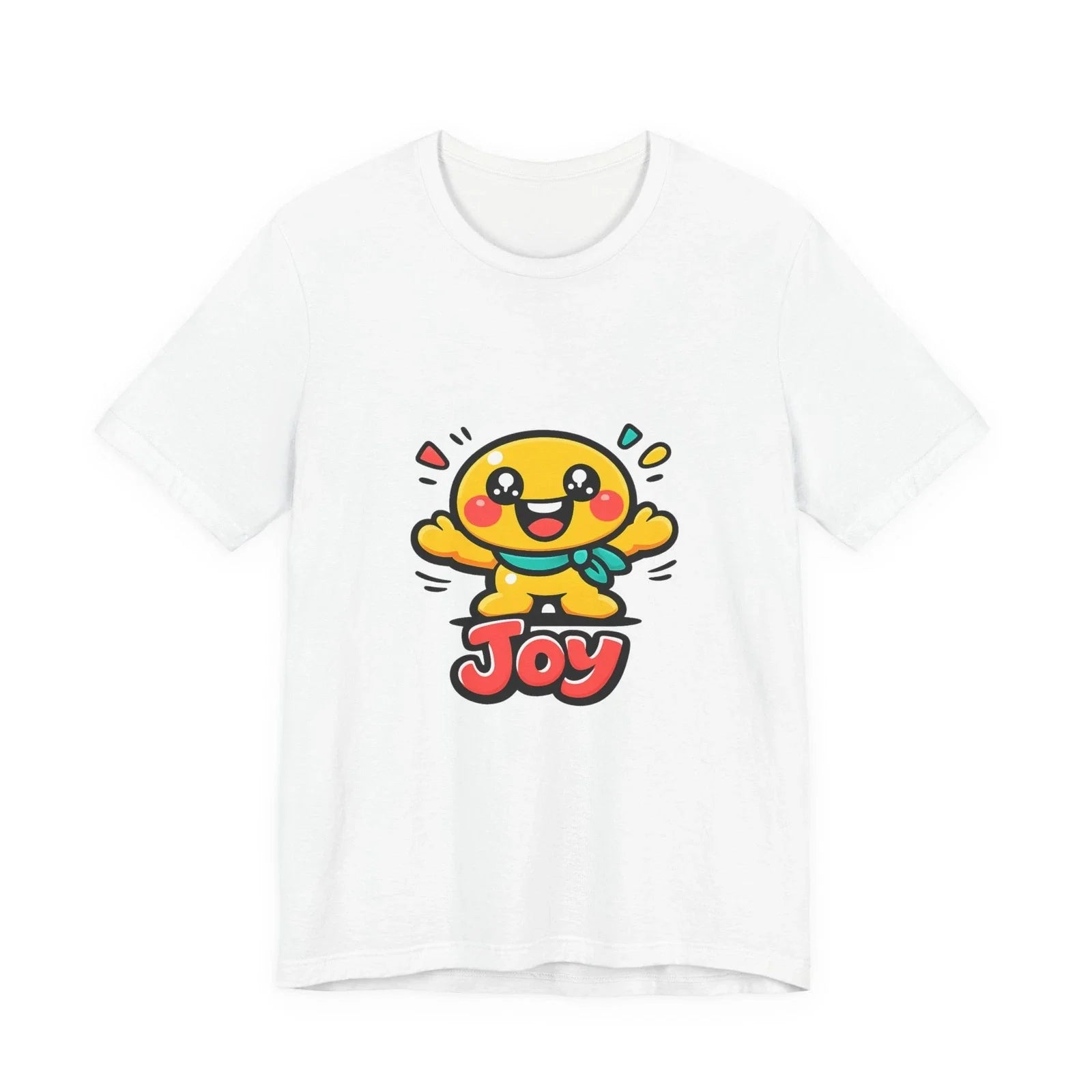 Joy Blob Cartoon Tee | kawaii minimal, thick outline
