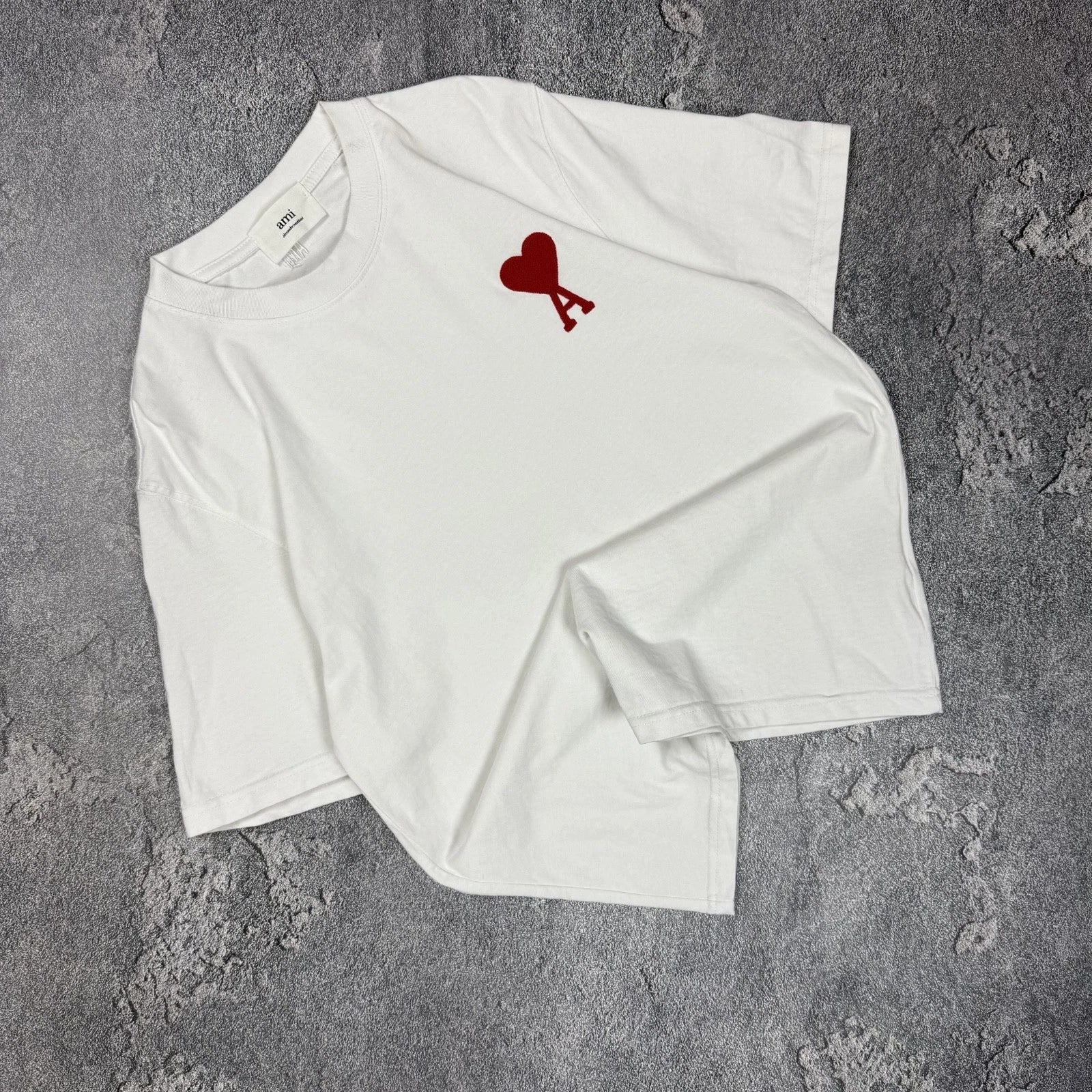 Ami Heart Logo T Shirt Vintage Luxury Alexandre Mattiussi