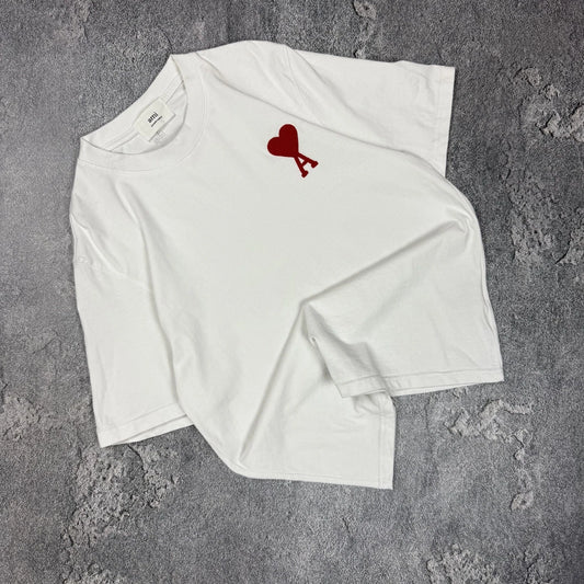 Ami Heart Logo T Shirt Vintage Luxury Alexandre Mattiussi