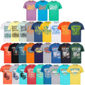 Men's Cotton T-Shirt Vintage Retro Motorcycle Car Biker Printed Summer Tee Top