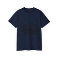 Birds Forest Line Art Eagle Vintage Retro | Custom Graphic T-Shirt
