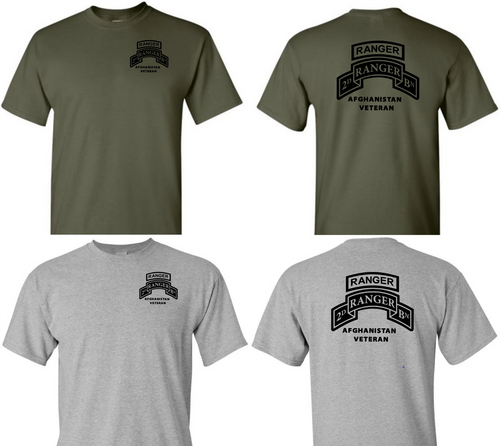 2nd Ranger Battalion Shirt, Army Ranger Custom Performance Shirt 75th Ranger Reg