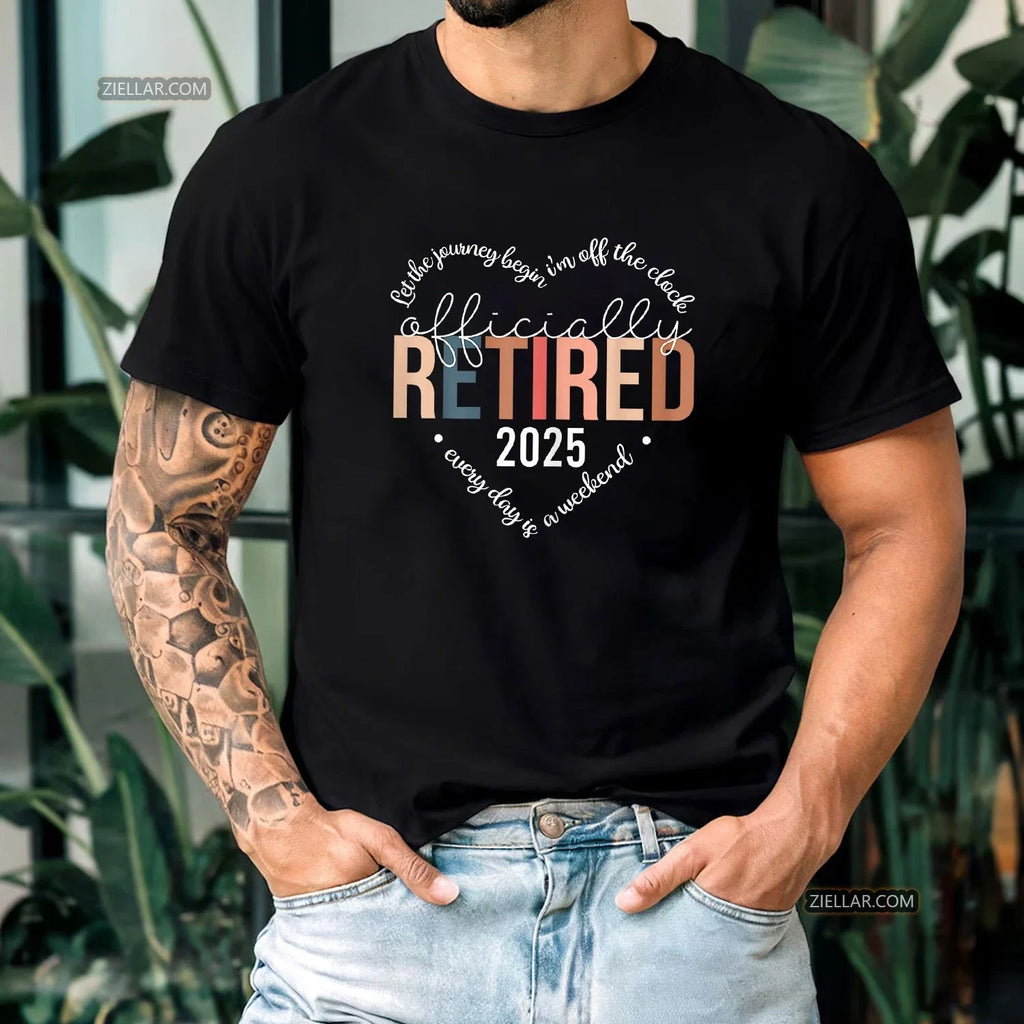 Funny Retirement T-Shirt for Women Proud Retired Life Quote Graphic Tee