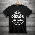 DEEBO'S Bike Rentals That's My Bike Punk T-Shirt Black S-3XL